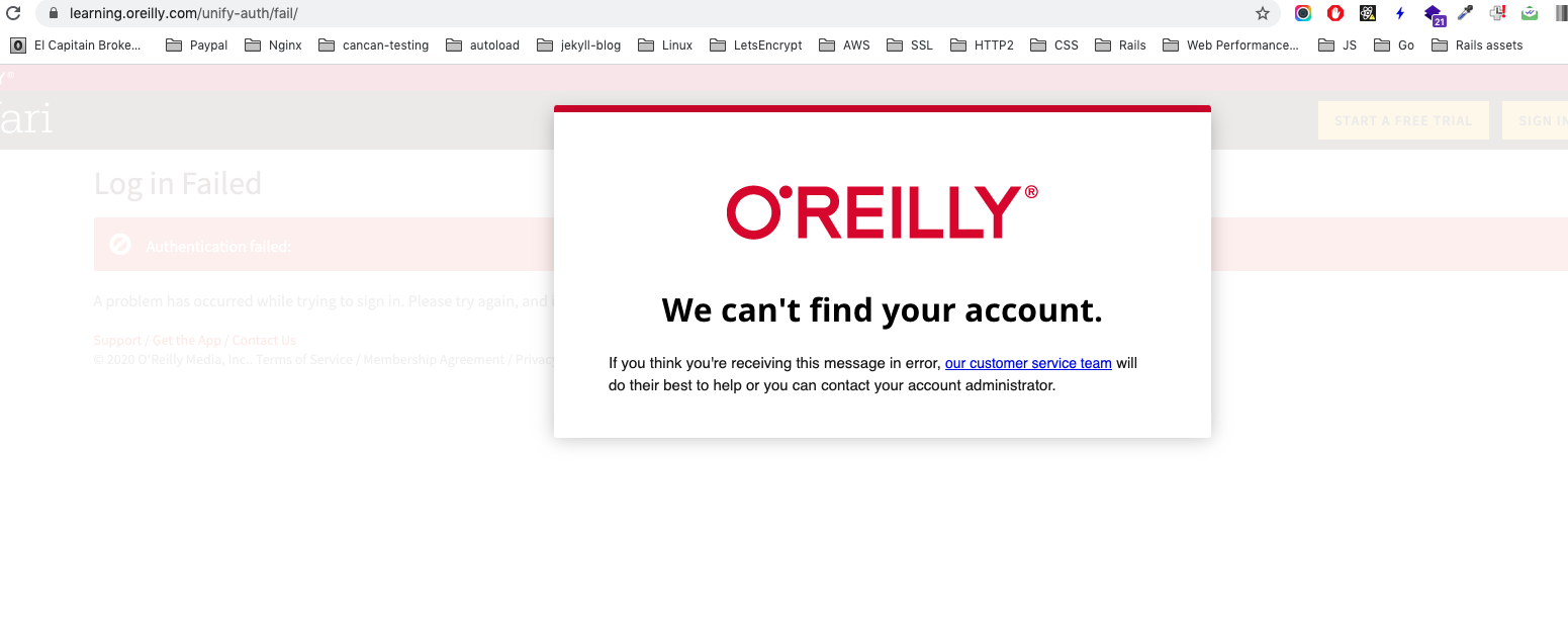 Access O'Reilly learning platform using ACM